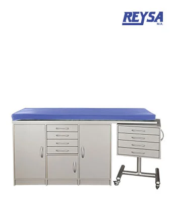 Mueble para instrumental con colchoneta