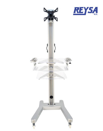 Torre con 3 placas con mariposa